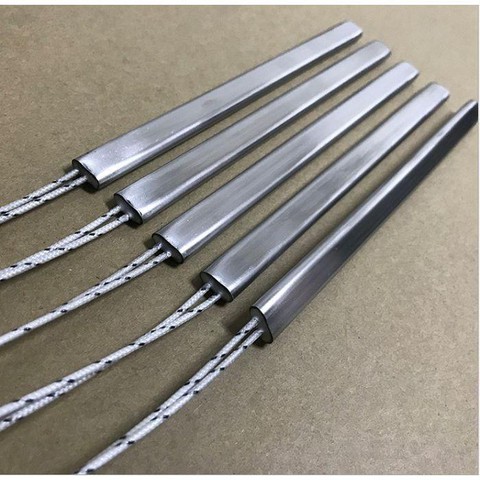 Flat Tubular Cartridge Heater