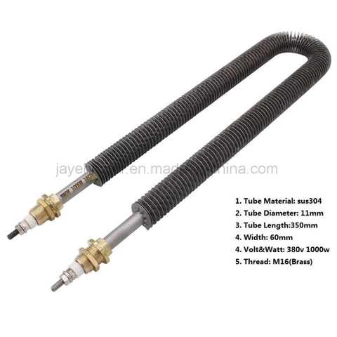 Stainless Steel Tubular Finned Strip Heater