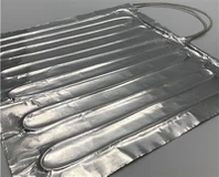Why does your high-speed cold storage door frame need an aluminum foil heater?