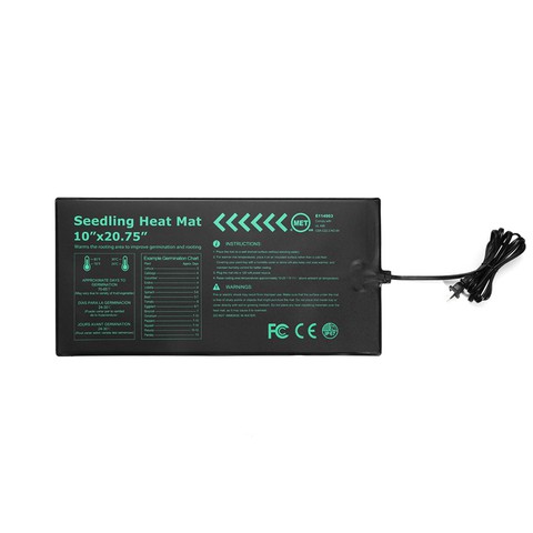 Seed Germination Heat Mat For Starting Seeds With Thermostat