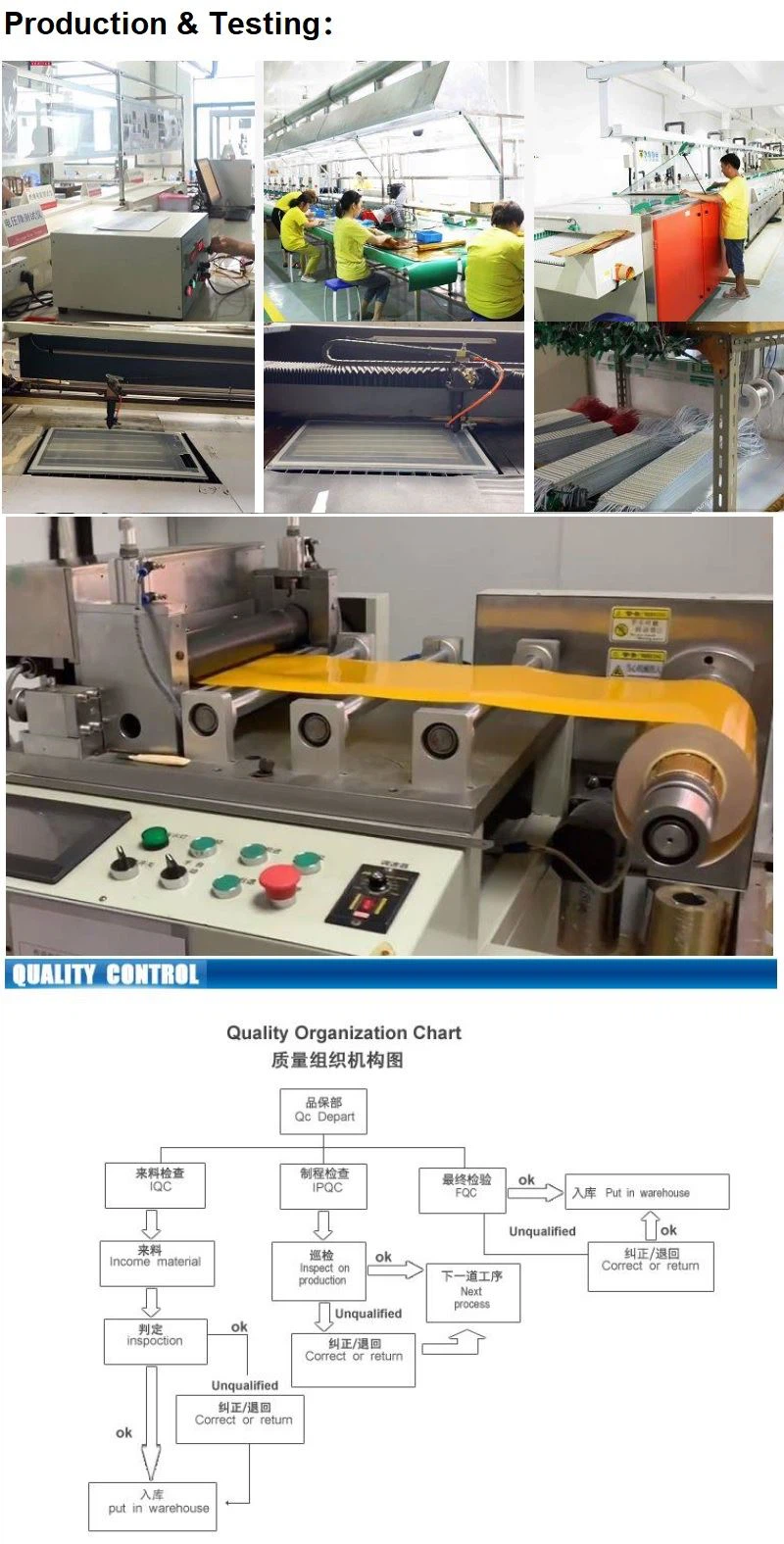 Quality-Thin film heater