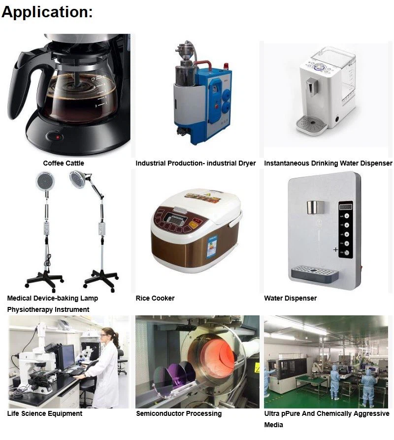 Application-thick film heater