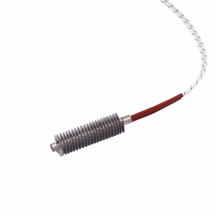 Finned Cartridge Heater For Industrial Oven