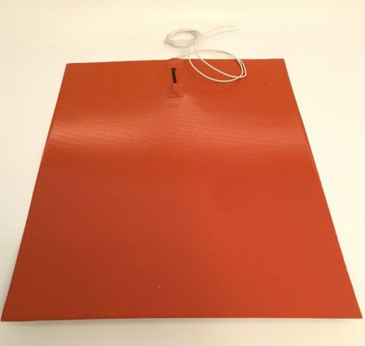 Silicone Rubber Heater With Thermocouple