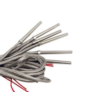 Cartridge Heater With Metal Braid Wire