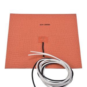 Glass Fiber Etched Silicone Rubber Heater