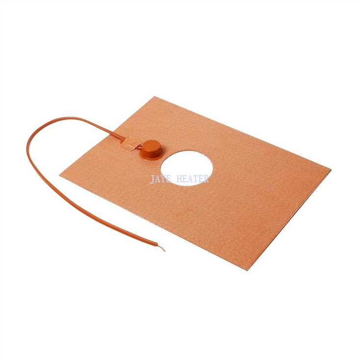 Silicone Rubber Heater With Pressure Sensitive Adhesive