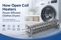 How Open Coil Heaters Power Efficient Clothes Dryers?