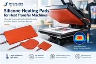 Silicone Heating Pads for Heat Transfer Machines: How to Improve Heating Unif...